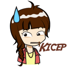 Cewek (sok) Eksis sticker #10776926