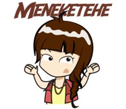 Cewek (sok) Eksis sticker #10776931