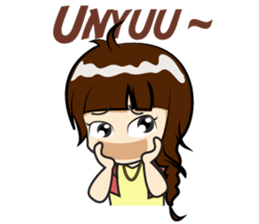 Cewek (sok) Eksis sticker #10776938