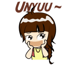 Cewek (sok) Eksis sticker #10776938