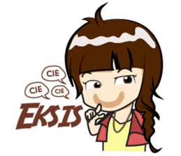Cewek (sok) Eksis sticker #10776942