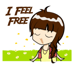 Cewek (sok) Eksis sticker #10776948