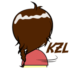 Cewek (sok) Eksis sticker #10776950