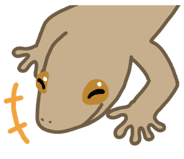 Daily life of gecko sticker #10776952