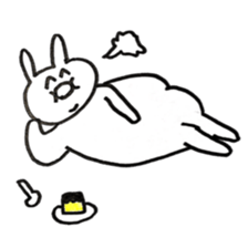 Enjoyment rabbit sticker #10777103