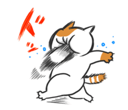 Funny cats of nojako3 sticker #10779013