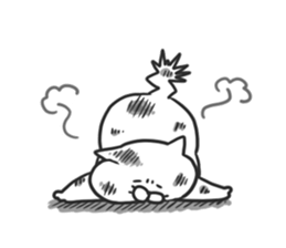 Funny cats of nojako3 sticker #10779019