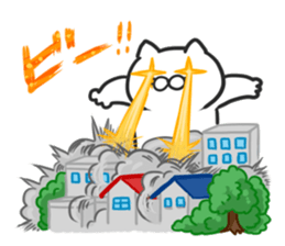 Funny cats of nojako3 sticker #10779023