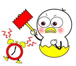 Mr.Chick~Dedicated morning~ sticker #10779114