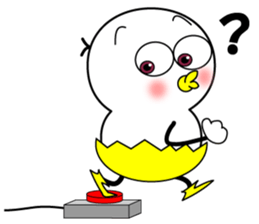 Mr.Chick~Dedicated morning~ sticker #10779116