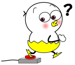 Mr.Chick~Dedicated morning~ sticker #10779116