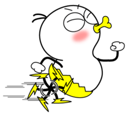 Mr.Chick~Dedicated morning~ sticker #10779118