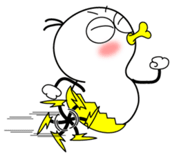 Mr.Chick~Dedicated morning~ sticker #10779118