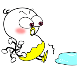 Mr.Chick~Dedicated morning~ sticker #10779119