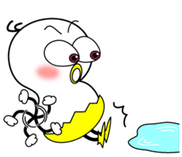 Mr.Chick~Dedicated morning~ sticker #10779119