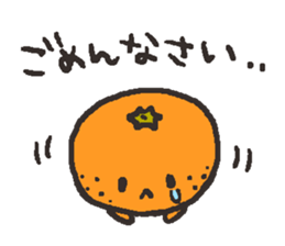 Orange Love sticker #10779316