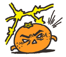 Orange Love sticker #10779333