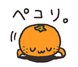 Orange Love sticker #10779343