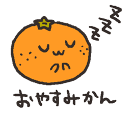 Orange Love sticker #10779348
