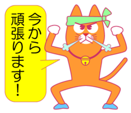 Cat tell you now sticker #10779584