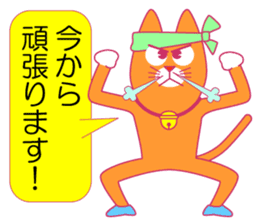 Cat tell you now sticker #10779584