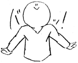 Arrow face boy 2 sticker #10779725