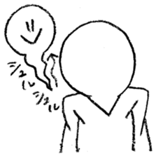 Arrow face boy 2 sticker #10779736