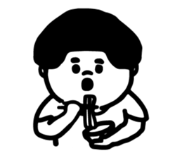 The daily life for JIE,TAI and  DU,ZI sticker #10779758