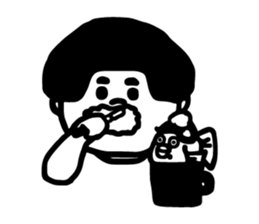 The daily life for JIE,TAI and  DU,ZI sticker #10779766