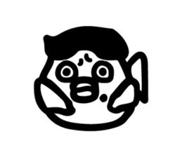 The daily life for JIE,TAI and  DU,ZI sticker #10779772