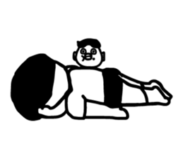 The daily life for JIE,TAI and  DU,ZI sticker #10779781