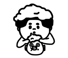 The daily life for JIE,TAI and  DU,ZI sticker #10779785