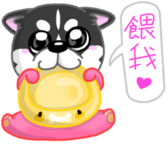 Silly Diary-The puppy version sticker #10780366