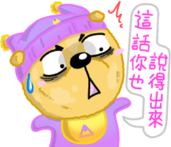 Silly Diary-The puppy version sticker #10780384