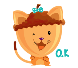 Donguri Neko sticker #10781035