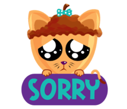 Donguri Neko sticker #10781038