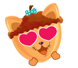 Donguri Neko sticker #10781040