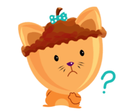 Donguri Neko sticker #10781043