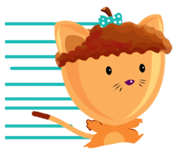 Donguri Neko sticker #10781046