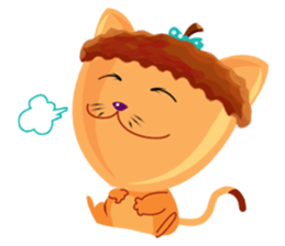 Donguri Neko sticker #10781047