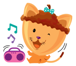 Donguri Neko sticker #10781050