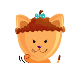 Donguri Neko sticker #10781057