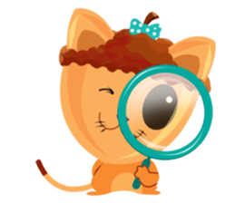 Donguri Neko sticker #10781059