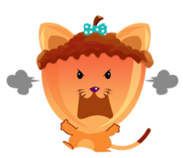 Donguri Neko sticker #10781066