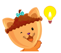 Donguri Neko sticker #10781070