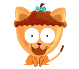 Donguri Neko sticker #10781071