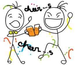 Pi Daily II (Pi and friends) sticker #10781118