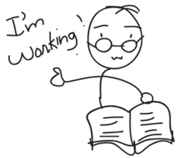 Pi Daily II (Pi and friends) sticker #10781142