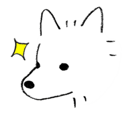 A White Dog, "Mikan" sticker #10781439