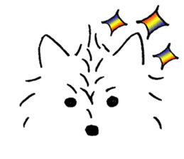A White Dog, "Mikan" sticker #10781446